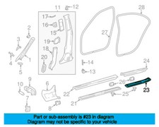 MERCEDES E-KLASSE W211 EINSTIEGSLEISTEN HINTEN LINKS AUSSEN A2116805735649051