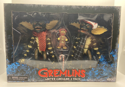NECA Gremlins Christmas Carol Winter Scene Figure Sets 1 2 Full