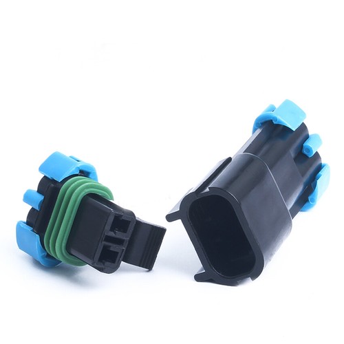 2 Pins Waterproof Electrical Wire Cable Connector Male/Female Plug For Car Fan - Picture 5 of 8