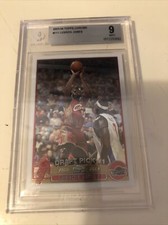 LEBRON JAMES 2003/04 TOPPS CHROME ROOKIE CARD #111 BGS MINT 9  NO SUBGRADES