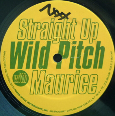 King Maurice - Straight Up Wild Pitch / VG+ / 12''''