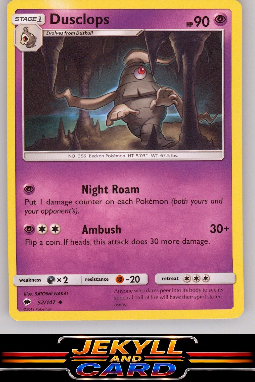 SM - Burning Shadows #52/147 Dusclops