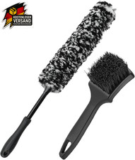 Auto Reinigungsset Felgenbürste 48cm Autowäsche Pflege Paar