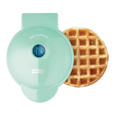Dash Mini Maker Waffle - Aqua