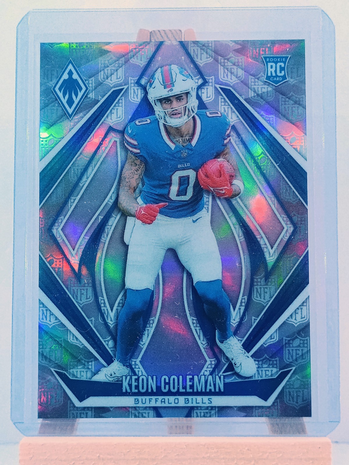 2024 Panini Phoenix - Rookies Keon Coleman #213 NFL Shield /150 (RC)