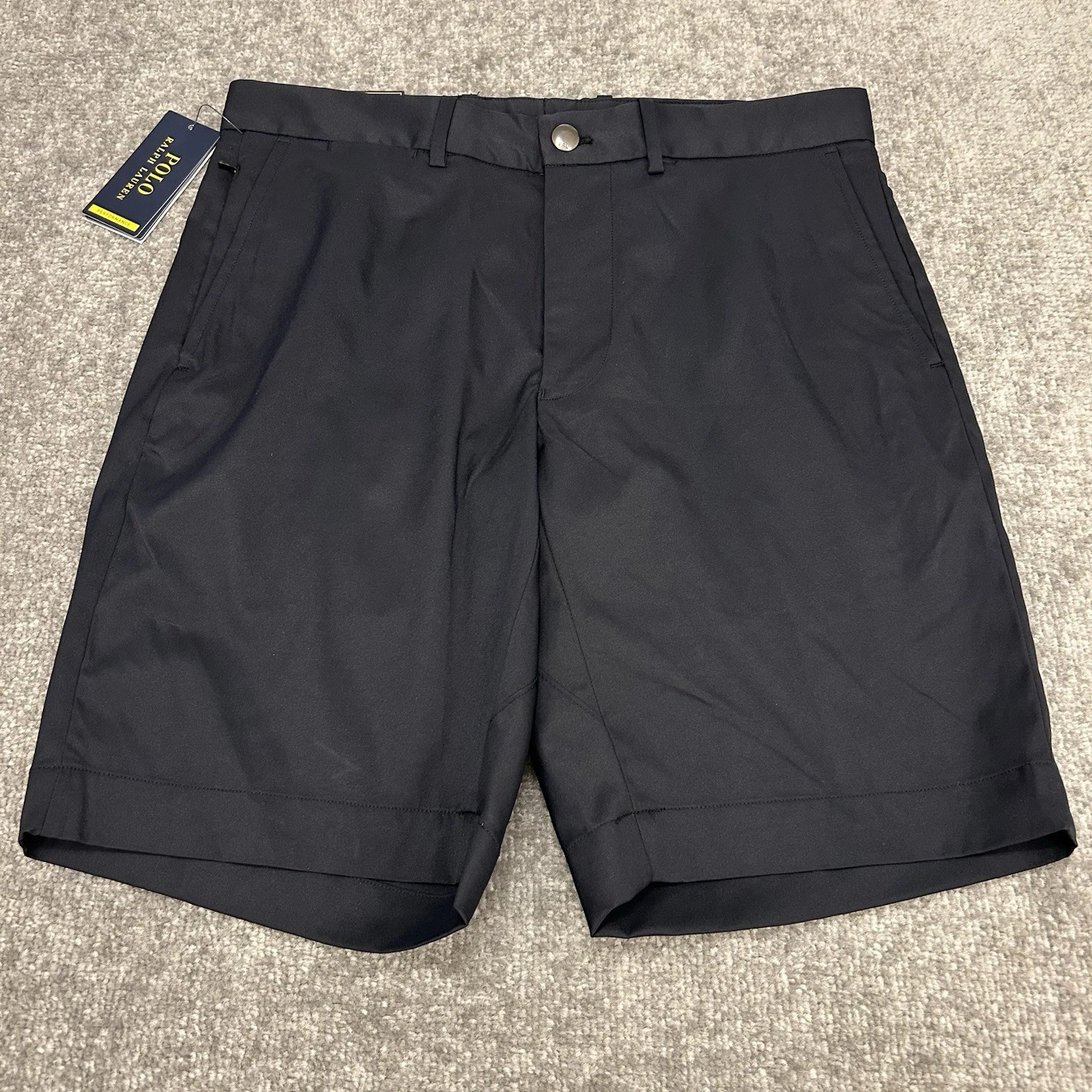 Polo Ralph Lauren Shorts Mens 30 Navy Blue Performance Tailored Fit Golf NEW$110