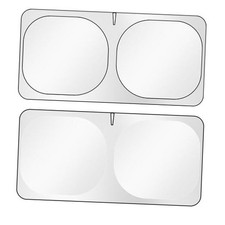 Foldable Windshield Sun Shade Both Sides Can Block UV 5-ayer 240T Reflective L