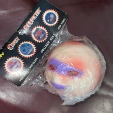 My CRAZY BOUNCER 1986 Taiwan Face Ball Vintage NOS New