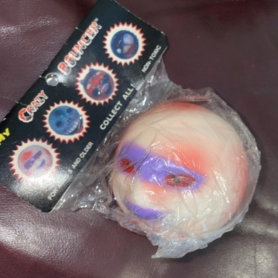 My CRAZY BOUNCER 1986 Taiwan Face Ball Vintage NOS New