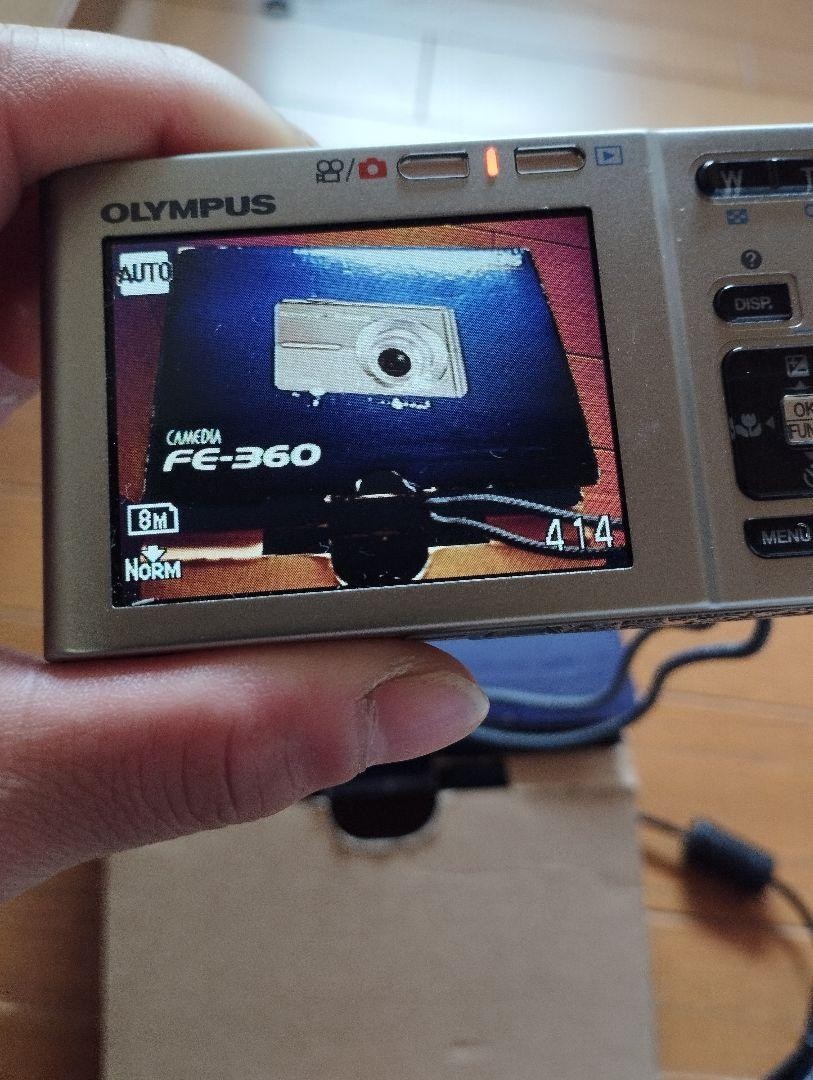 OLYMPUS FE-360 8.0メガピクセル デジタルカメラ Amazon | Olympus FE360 8MP Digital Camera with 3x Optical