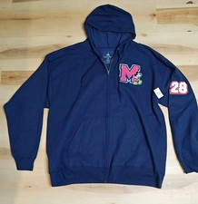 Size 2XL Disney Parks Authentic Originals Mickey 28 Navy Full Zip Sweat Shirt