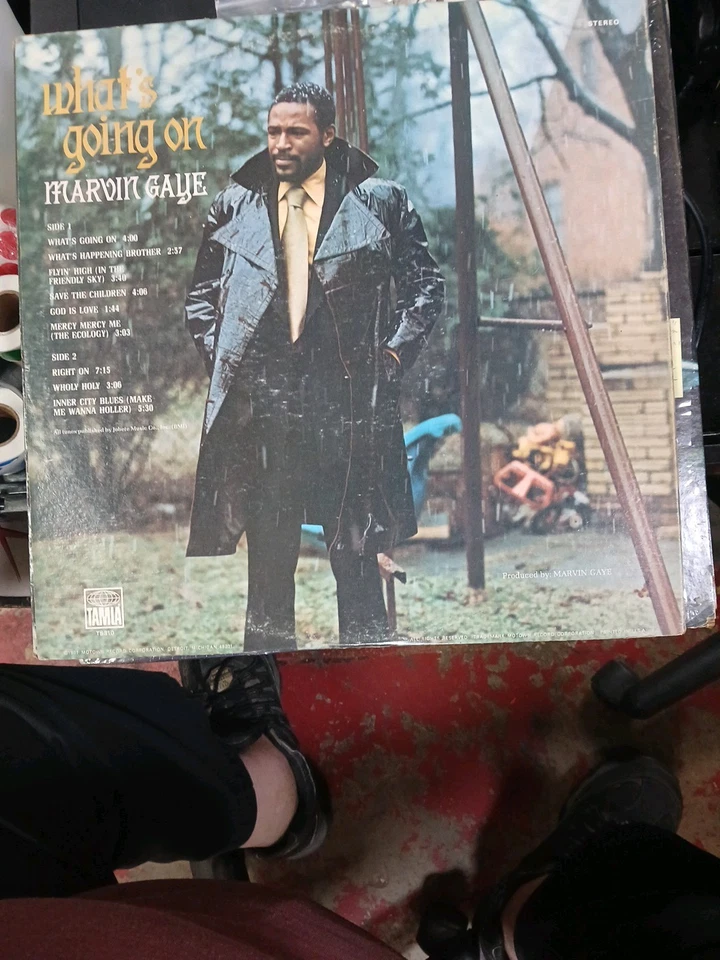 Marvin Gaye What’s Going On 1971 1st Pressing TAMLA T-310 Gatefold Superior — 第 2/4 张图片