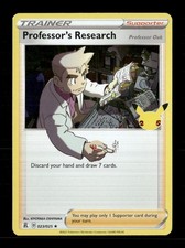 Professor's Research Holo Holo Rare Celebrations 023/025 NM Pokemon NM