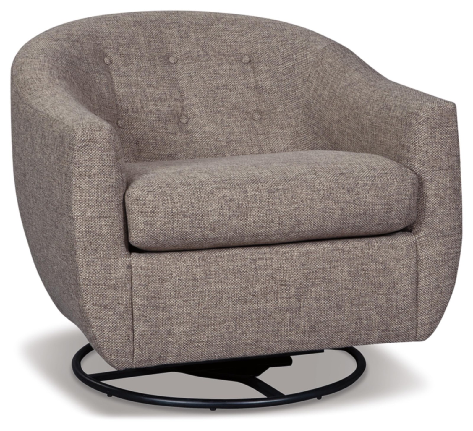 With Tufted Back, Gray