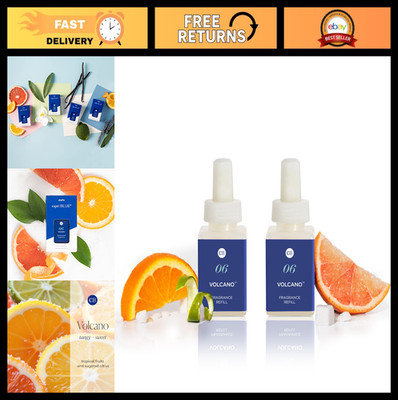 Smart Home Plug-in Diffuser Refills - 2 Long Lasting Luxury Scents - Volcano