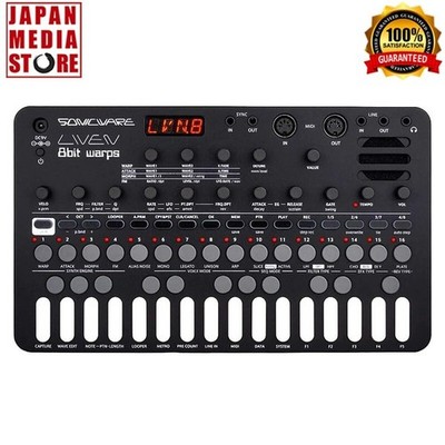 Sonicware LIVEN 8bit Warps LVN-010 Sonicware Compact Synthesizer Step Sequencer