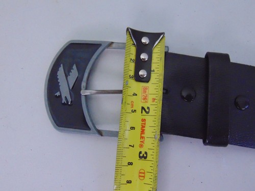 American Airlines Vtg Uniform Belt and Buckle Metal Stewardess Flight Attendant - Picture 7 of 7