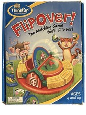 Flipover Matching Game COMPLETE Thinkfun 2009...