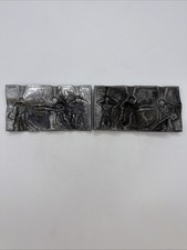 Vintage Metal Soldier Casting Mold WWII Army Figures