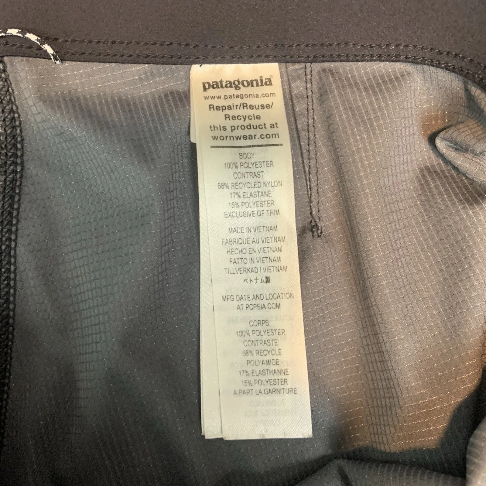 patagonia wind shield soft shell lightweight stretch pants