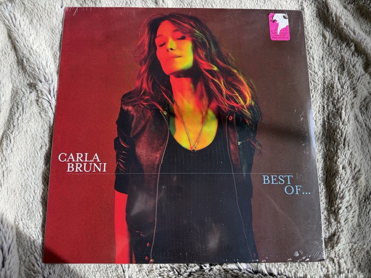 Carla Bruni Best Of Vinyl LP 2020 French Pressing New Seal