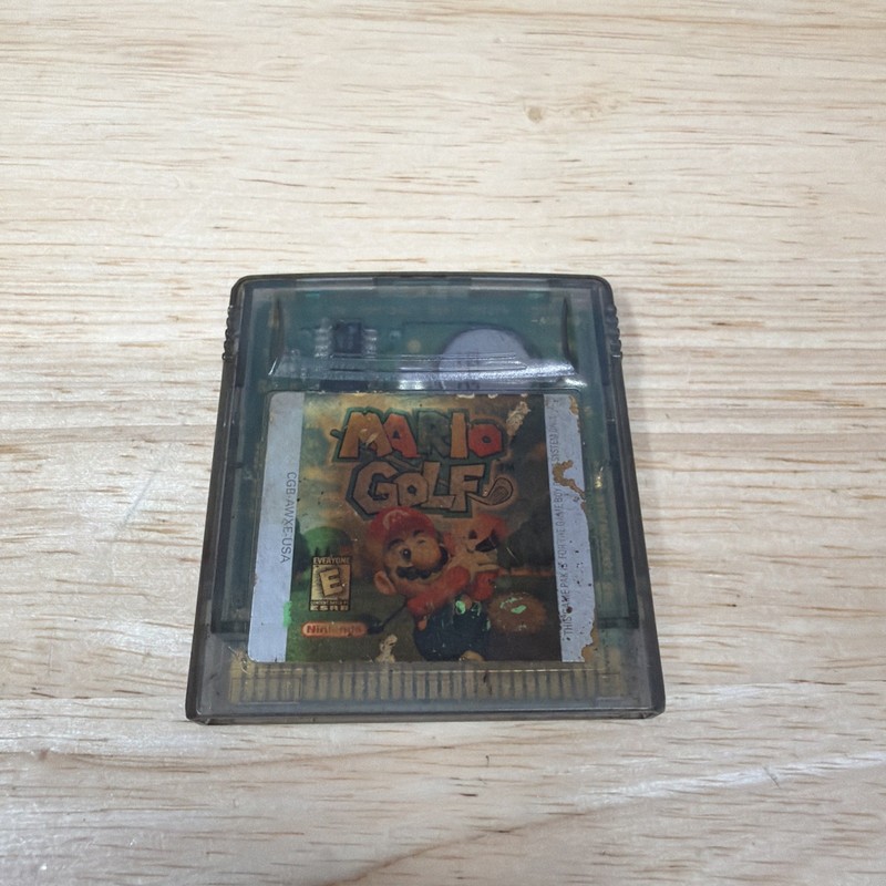 Mario Golf (Nintendo Game Boy Color, 1999)  Authentic Game Cartridge Only Tested