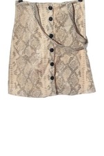 SHEIN Gonna salopette Donna Gonna Taglia IT 38 crema-nero stile casual