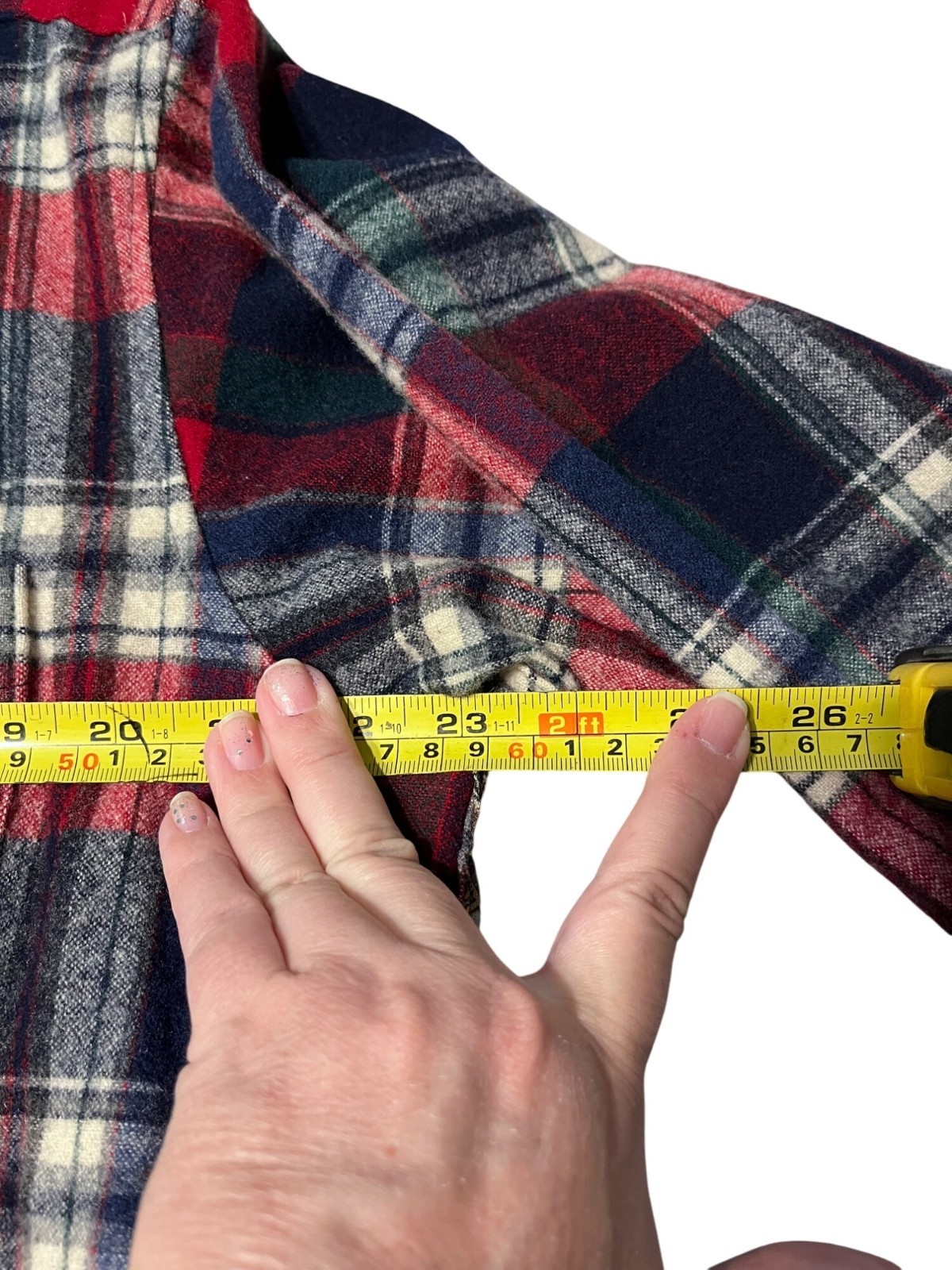 Pendleton Long Sleeve Flannel Button Down Shirt S… - image 6