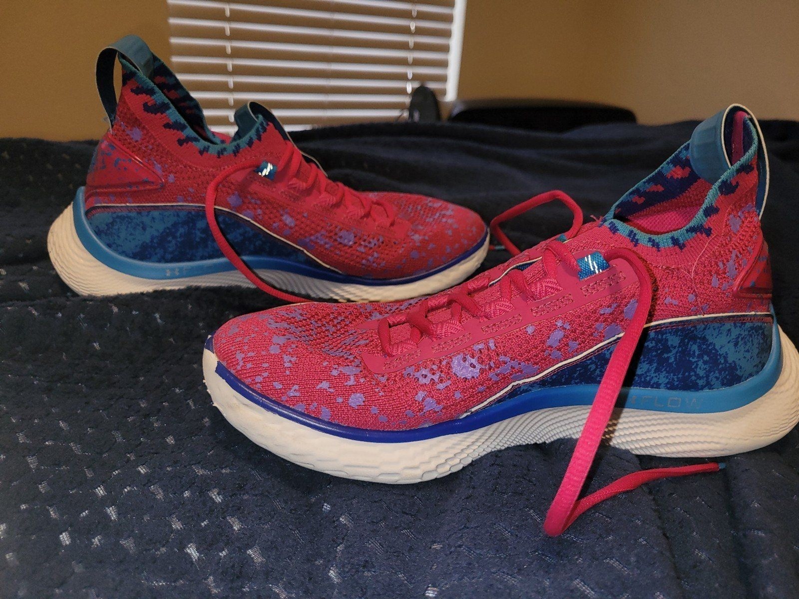Under Armour Steph Curry Basketball Shoes PI Day size 8.5 thumbnail 3
