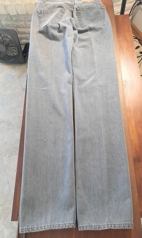 Vintage Levi’s 501 Jeans 70s Hidden Rivets Red Ink Patch Small e USA Made 553  - Image 3 of 4