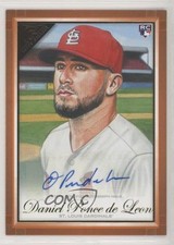 2019 Topps Gallery Orange Auto 1/25 Daniel Ponce de Leon #34 Auto z5b