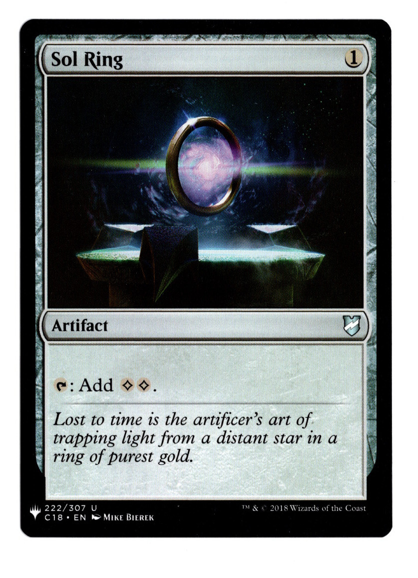 MTG The List Reprints - 1x Sol Ring - NM