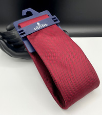 STAFFORD Men's Neck Tie  Red  Textured  NEW MSRP: 34.