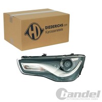 Diederichs LED Xenon Scheinwerfer Mit LWR LED-TFL Links FüR Audi A1 | 1080085