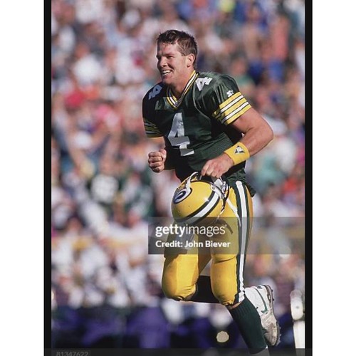 Vintage Starter 1995 Green Bay Packers Brett Favre Football #4 Jersey Mens Sz XL - Picture 9 of 9