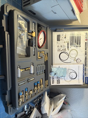 #ad Matco Master Fuel Pressure Test Set FPT5000 Complete Set ;EXCELLENT CONDITION $389.95