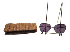 VINTAGE 135 SAFILO UFO 2101 174 AVIATOR TEARDROP GLASSES OPTICAL FRAME ITALY