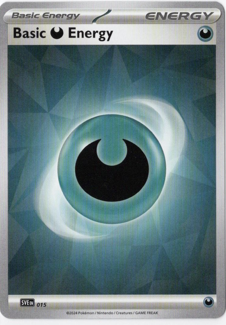 Basic Darkness Energy 015 Scarlet & Violet Energies Pokemon NM