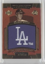 2004 Upper Deck Sweet Spot Classic Team Logo /300 Maury Wills #SSP-MW Patch 1gt6