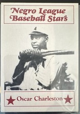 1986 Fritsch Negro League Baseball Stars - Oscar Charleston #24 (RC)