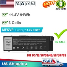 LOT MFKVP BATTERY FOR DELL Precision 15 7510 7520 17 7710 7720 M7510 M28DH 0FNY7