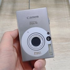 Canon IXUS 70 / SD1000 7.1MP 3X Optical CCD Vintage Digital Camera - Silver