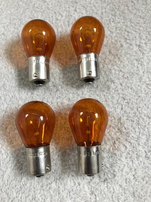 NARVA 17638 amber 12V 21W automotive bulbs X4. Made in Germany