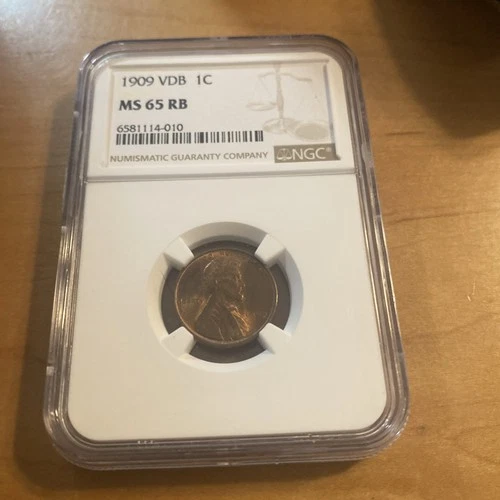1909 VDB 1C MS 65 RB