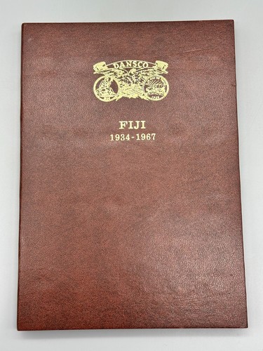 Dansco FIJI Folder 1934-1967 RARE Out of Print Folder with Several Coins!