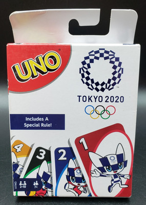 2019 Mattel UNO x ''2020 Olympics'' Edition UNO Card Game - New
