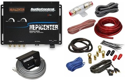 Audio Control The Epicenter Digital Bass Restoration Bass Booster Remote + 4