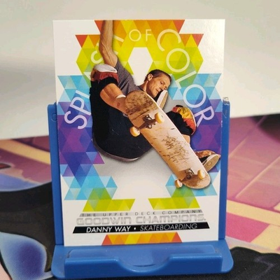 #ad 2022 Upper Deck Goodwin Champions Splash of Color Danny Way #114 Skateboarding $1.64