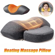 Electric Home Pro traction Massager Orthopedic Cervical Neck therapy pillow Heat