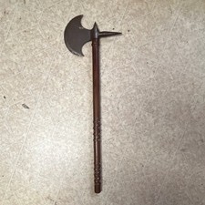 Movie prop Medieval Double-Headed Battle Axe ...